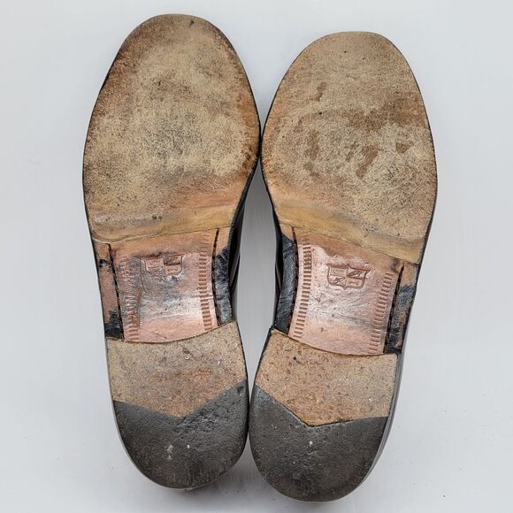 Cole Haan "Calhoun" Mens Brown Leather Split Toe Derbys Size US 12 D Made India - Picture 3 of 16